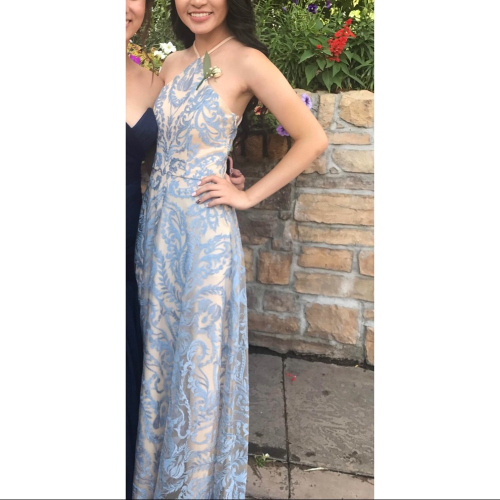Blue Lace dress